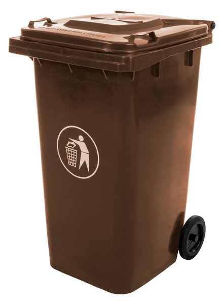 Popolnica Mulltonne 240 L - hnedá