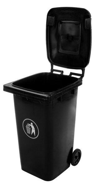Popolnica Mulltonne 240 L - čierna