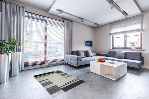 Berfin Dywany , Kusový koberec Maksim 8602 Grey, 120x180, šedá, chodba / predsieň