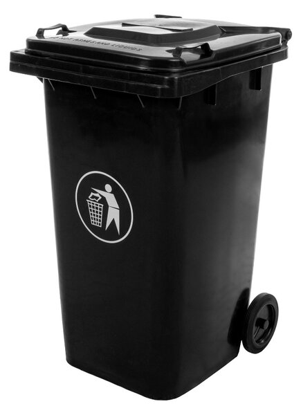Popolnica Mulltonne 240 L - čierna