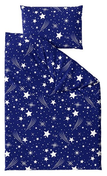 Polybavlnené obliečky NIGHT SKY POLY modré Rozmer obliečky: 70 x 90 cm | 140 x 200 cm