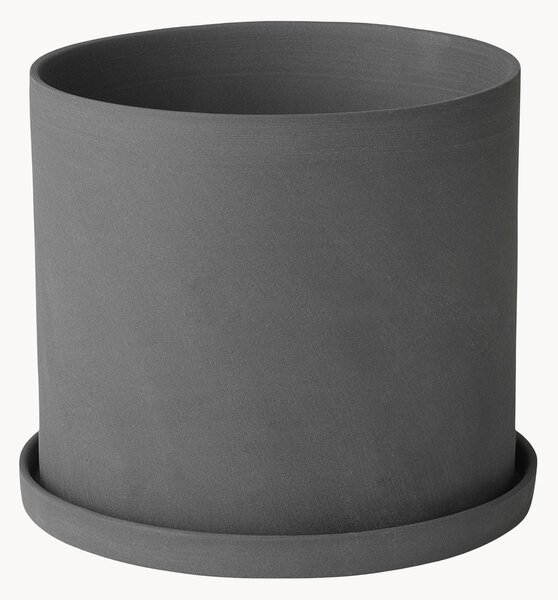 Menší kvetináč z porcelánu Nona