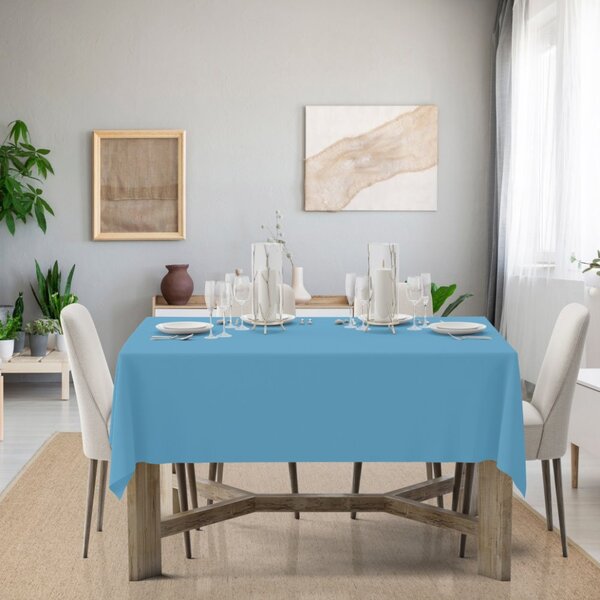 Obrus Standard blankytne modrý Farba Blankytna modrá Rozmery 90x90 cm