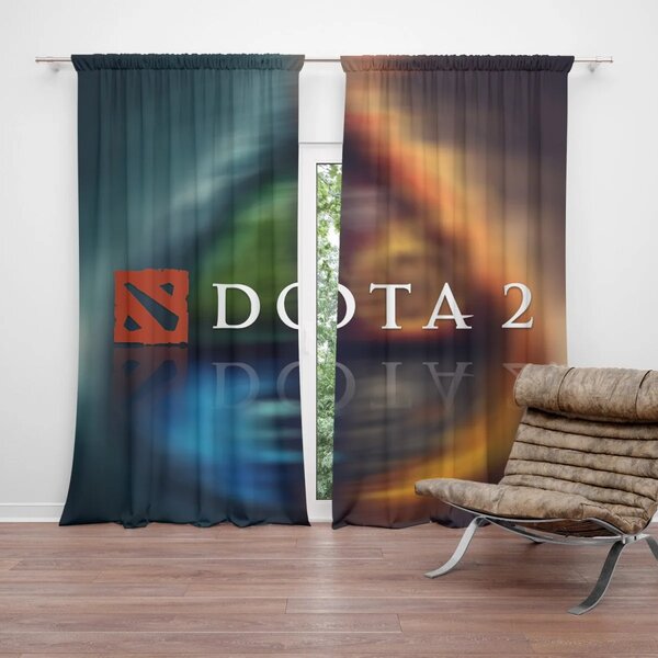 Sablio Záves DOTA 2 Glow: 2ks 140x250cm