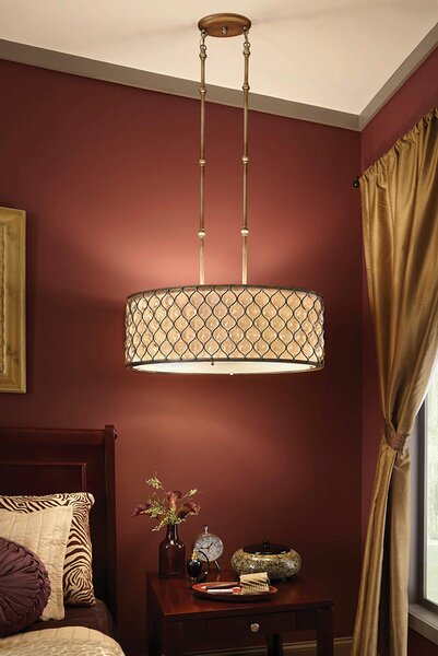 ZÁVESNÉ SVIETIDLO, 81.6/44.8/41.3 cm Elstead Lighting - Interiérové svietidlá