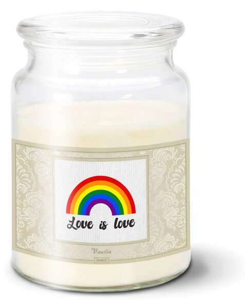 Sablio Sviečka Love is love 2 - 500 g