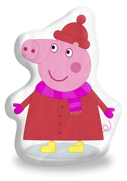 Sablio 3D vankúš Prasiatko Peppa 26×48cm