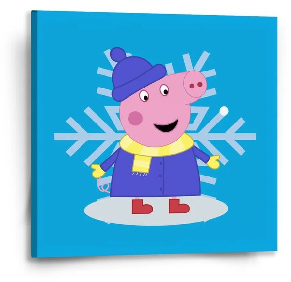 Sablio Obraz Prasiatko Pepina Vločka - 50x50 cm