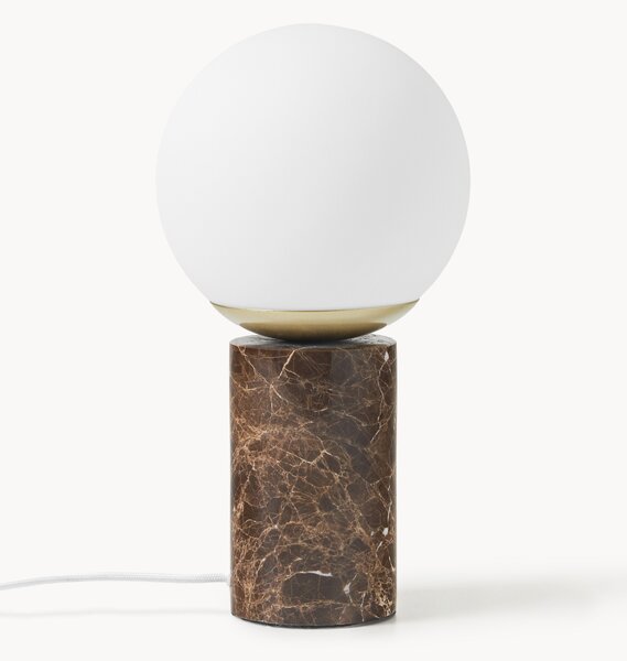 Malá stolová lampa's mramorovým podstavcom Lilly