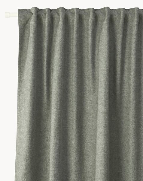 Nepriehľadné závesy's multifunkčnou páskou Jensen, 2 ks, Š 130 cm