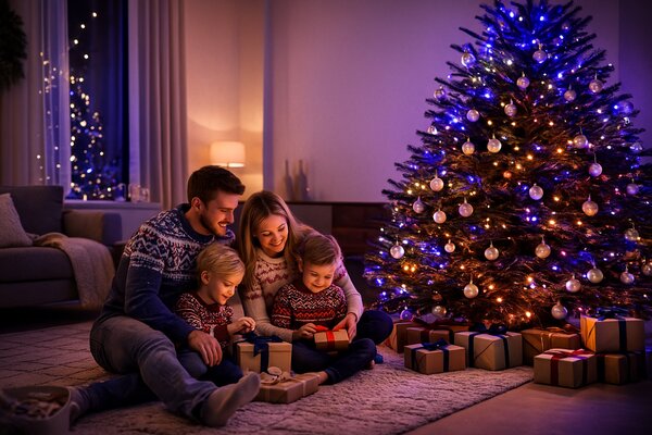 8720169246621 PHILIPS HUE White and Color Ambiance Festavia string lights - vianočná svetelná reťaz 250 LED 20m 2000-6500K+RGB IP44/IP54 čierna
