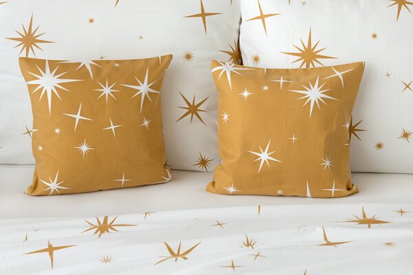 Obliečky Arietta Gold Bavlna deluxe 1x 140/200, 1x 70/90