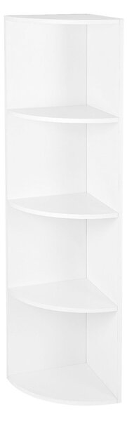 ROHOVÝ REGÁL, biela, 30/129,5/30 cm Boxxx - Online Only drobný nábytok, Online Only
