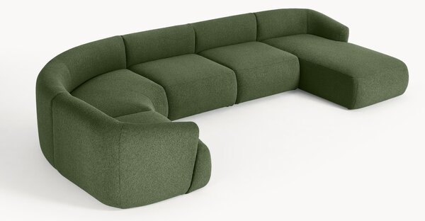 XL buklé modulárna pohovka Sofia