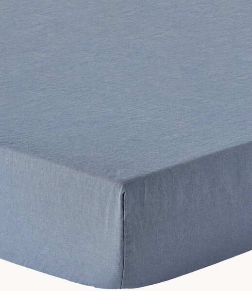 Elastická plachta na topper matrac z vypraného ľanu Airy