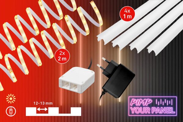 LED PÁSIK, 400 cm - LED svetlá