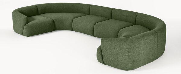 XL buklé modulárna pohovka Sofia