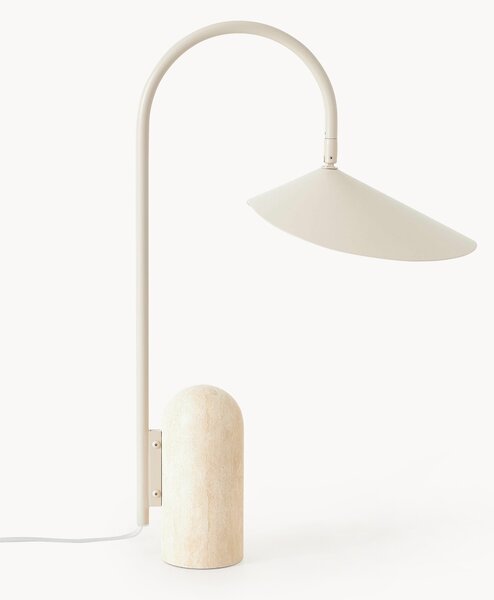 Veľká nastaviteľná stolová lampa's mramorovou základňou Arum