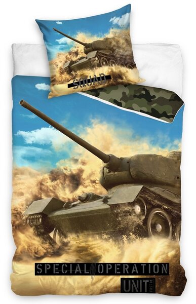 TipTrade Bavlnené obliečky Tank, 140 x 200 cm, 70 x 90 cm