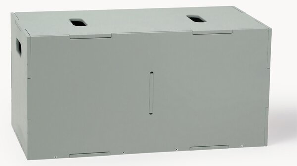 Drevený úložný box Cube