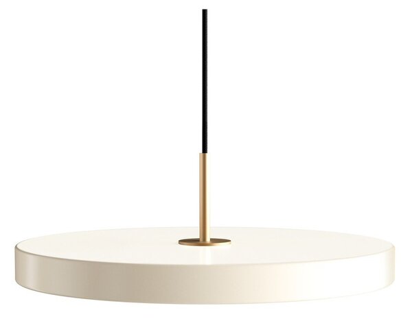 Krémovobiele závesné svietidlo UMAGE Asteria, ⌀ 43 cm