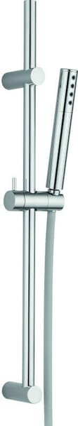 Laveo Pretto, sprchový stĺp 70cm s ručnou sprchovou hlavicou, chrómová, LAV-NLP_01A2