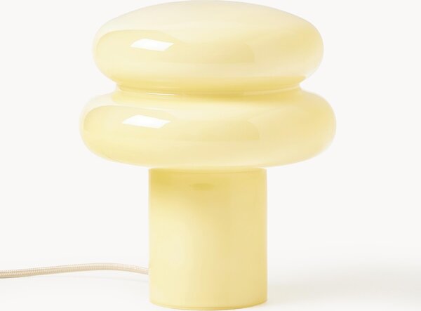 Malá stolová lampa z opálového skla Baya