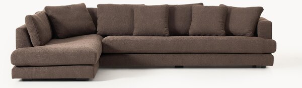 XL buklé rohová pohovka Tribeca