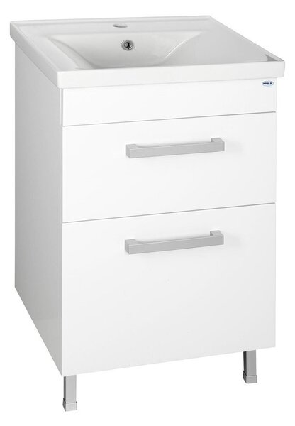 Aqualine Aqualine, SAVA 55 nábytkové umývadlo 55x46x16,5 cm, 2055