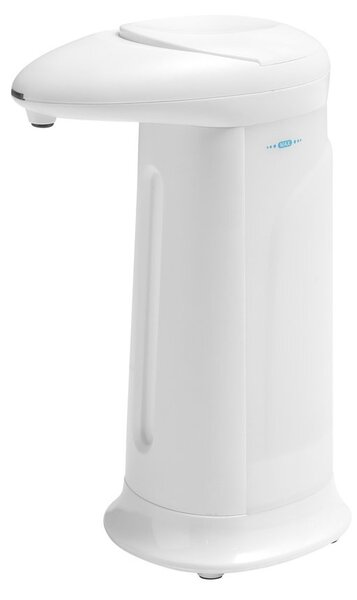 Aqualine, Bezdotykový dávkovač tekutého mydla, 350 ml, 83x196x135mm, ABS/biela, 08131