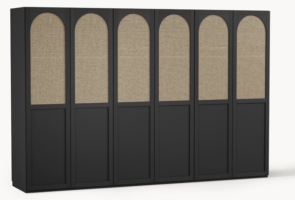 Modulárna šatníková skriňa's krídlovými dverami Jeanne, 300 cm, rôzne veľkosti