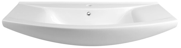 Aqualine Aqualine, ZERO 97 keramické umývadlo nábytkové 97x51cm, biela, 6095