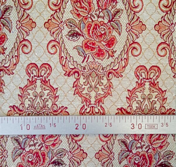 Dekoračná/poťahová gobelínová látka Asetat - 390 bordo