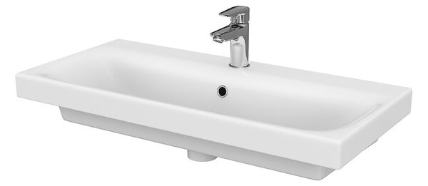Cersanit Moduo Slim BOX skrinkové umývadlo 80x38cm, biela, K116-012
