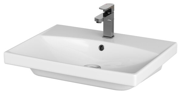 Cersanit Lara City 60, SET skrinka + umývadlo, 594x447x460 mm, orech, S801-143-DSM