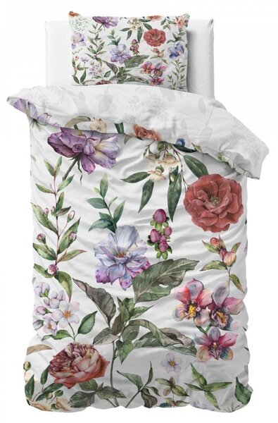 DreamHouse Bavlnené obliečky Ofélie Biela Veľkosť: 2 + 1 (60x70 + 200x220cm)