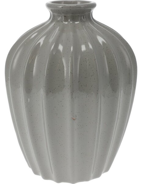 Porcelánová váza Sevila, 14,5 x 20 cm, sivá