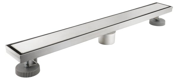 2-v-1 sprchový kanál - lineárny odtok - nerezová oceľ 304 - 61 cm - 60 litrov/minútu - príslušenstvo vrátane
