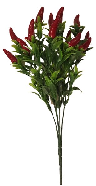 Dekorácia Chilli (Feferonky) kytica 33cm umelá
