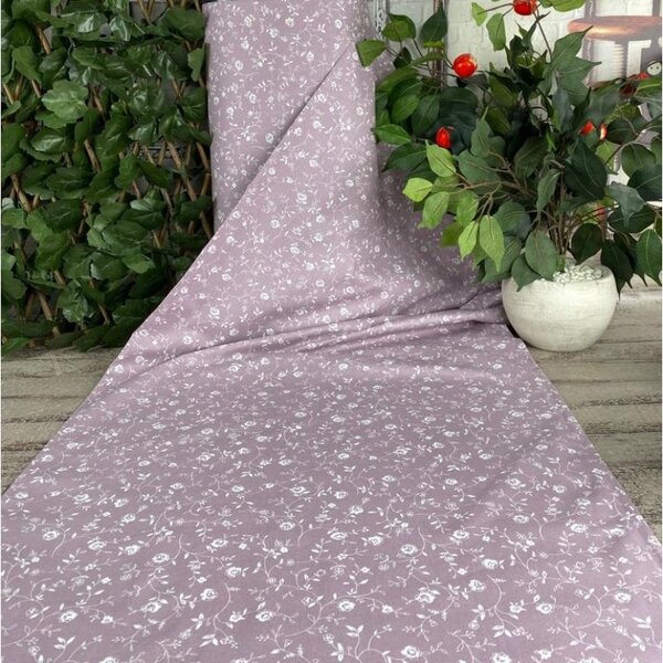 Ervi Bavlnená látka/plátno š.240cm - Kvety - 25095-7, metráž