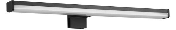 Matne čierne LED nástenné svietidlo (dĺžka 40 cm) Lino - Trio