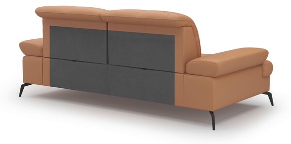 2,5-MIESTNA POHOVKA, cappuccino, kombinácia pravá koža/látka Sit & More - Sedačky, Online Only