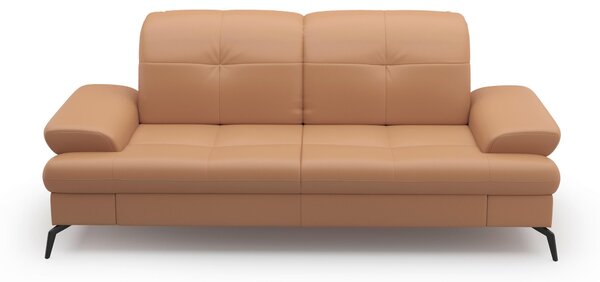 2,5-MIESTNA POHOVKA, cappuccino, kombinácia pravá koža/látka Sit & More - Sedačky, Online Only