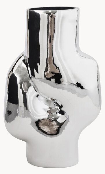 Ručne vyrobená sklenená váza Gleam, V 32 cm