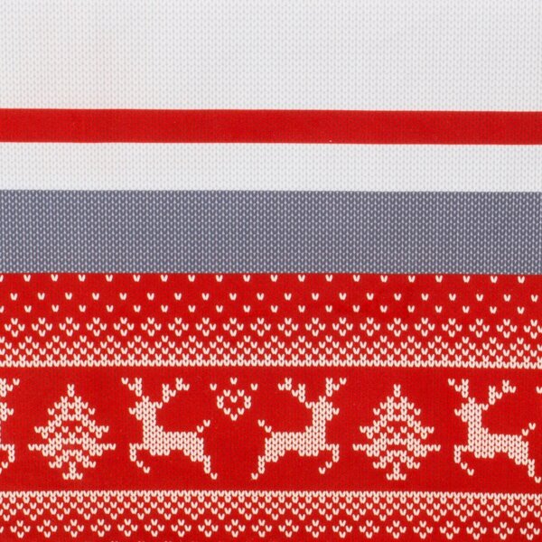 Vianočný zamatový behúň na stôl NOEL 01 Farba Viacfarebná Rozmery 40x140 cm
