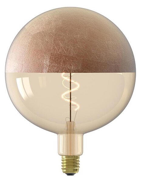Stmievateľná LED žiarovka s vrchným krytom FILAMENT G200 E27/4W/230V 1800K medená
