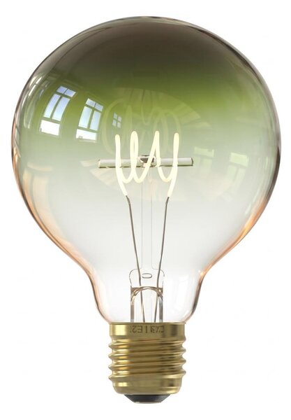 LED stmievateľná žiarovka FILAMENT G125 E27/4W/230V 1800K zelená