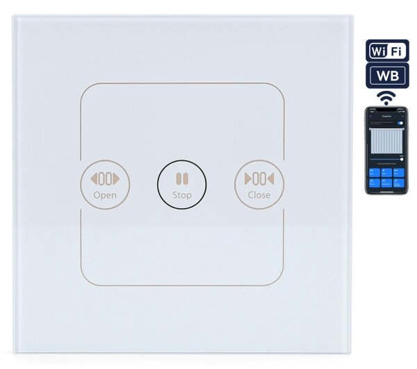 Aigostar - Inteligentný vypínač na ovládanie žalúzií 230 V Wi-Fi Tuya