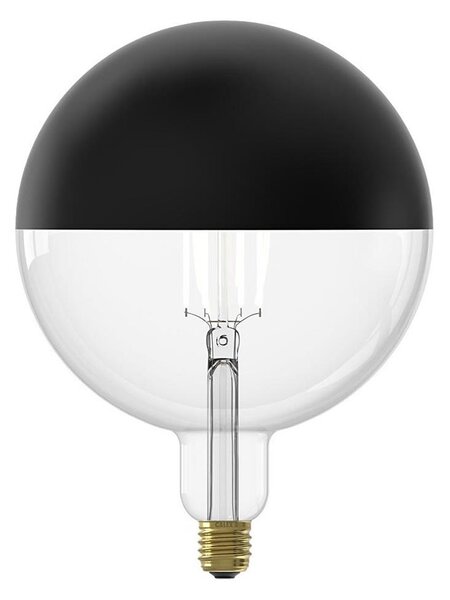 LED stmievateľná žiarovka s vrchlíkom FILAMENT G200 E27/6W/230V 1800K čierna CRI 90