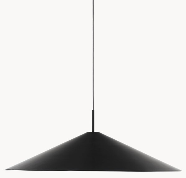 Veľké stmievateľné závesné svietidlo Brolly, Ø 90 cm